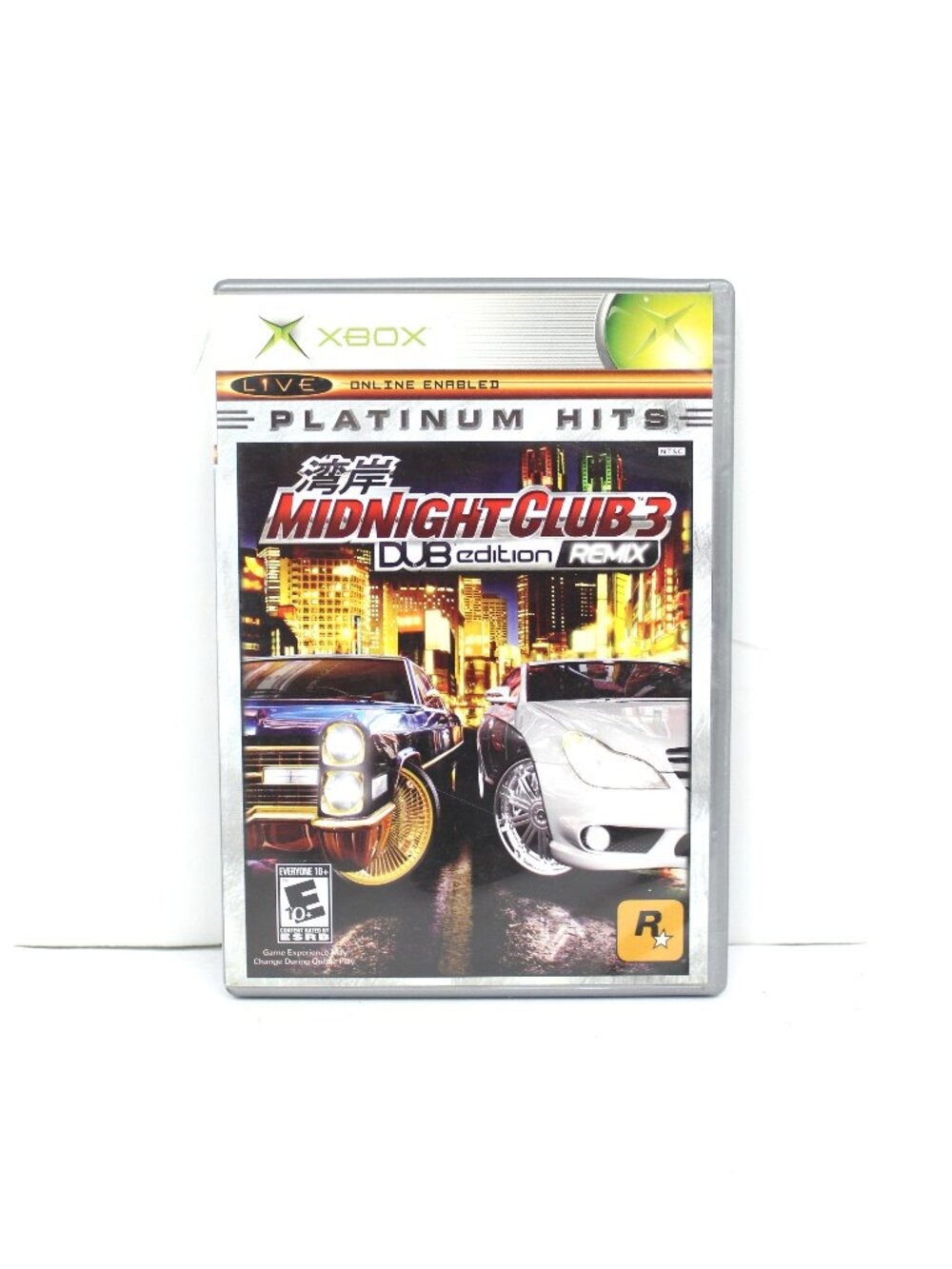 Xbox 2006 - Midnight Club 3 DUB Remix (Platinum Hits) w/ Box & Manual WORKS!